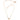 Little Miss Butterfly & Stars Halsband Guld