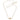 Love Knot & Stars Halsband Guld 42-45 cm
