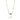 Love Bead Halsband Gold - Topaz 42-45 cm Guld
