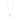 Love Knot & Stars Halsband Vitguld 42-45 cm