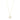 MERCY SMALL Hängsmycke Guld Diamant PAVE 0.33 CT