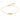 Valentina chain brace Guld