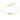 Valentina chain brace Guld