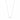 Copenhagen small chain neck 42 Silver/clear-42cm