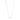 Copenhagen small chain neck 42 Silver/clear-42cm