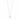 Sevilla pendant neck silver clear 42 cm