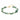 Capri stone brace gold green