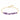 Capri brace gold purple
