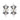 Swift big pendant ear gold mix grey