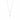 Wish pendant neck 42 Silver/clear-42cm