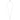 Wiz pendant neck 42 Silver/clear-42cm