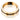 4½ & Black Stars Ring Guld
