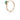 Love Bead - Green Agate Ring Guld