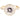 Halo - Morganite Ring Guld