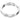 High & I Love You On Top Thin Ring Vitguld