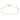 Harper chain anklet Gold light blue