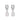Naomi stone drop pendant ear Silver