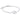 Mini Peace Armband Silver 17-19 cm