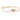 You & Me Armband Guld 15-19 cm