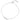 Thin Stars Armband Vitguld 16-19 cm
