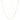 Letters halsband Guld 55-60 cm