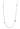 Pearl long chain halsband Silver 90+5 cm
