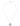 Two square pendent halsband Silver 45-60 cm