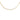 Victory plain halsband Guld 40-45 cm
