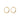 Letters round örhänge Guld