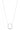 Offspring Halsband, litet 0,04ct Silver
