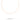 Beaded Halsband Silver Orange 40-45 cm