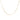 Globe clip neck gold 50 cm