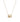 Zodiac jungfrun halsband (guld) 45 cm