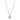 FRIDA halsband Stål/Kristall