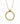 TWIST Long halsband Guld