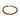 MORRIS (6 mm) armband Ljus Brun