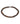 MORRIS (6 mm) armband Brunt