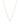 PALMA Single Short halsband Guld