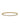 GLIMRA 3mm armband Guld/Kristall