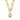 LISANNA Guld CRYSTAL Halsband