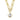 LISANNA Guld CRYSTAL Halsband