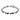 TERESIA Silver BLACK / CRYSTAL Armband