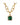 RAMINA SG EMERALD GREEN Halsband Guld