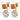 FLOSS SG CORAL / CRYSTAL Örhänge Guld