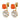 FLOSS SG CORAL / CRYSTAL Örhänge Guld
