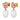 PETUN SG ROSE / WHITE PEARL Örhängen Guld