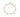 Lula White armband (guld)