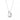Aqua swirl Halsband Silver