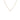 Diamond Sky drop halsband guld
