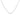 Diamond Sky fall Halsband Silver